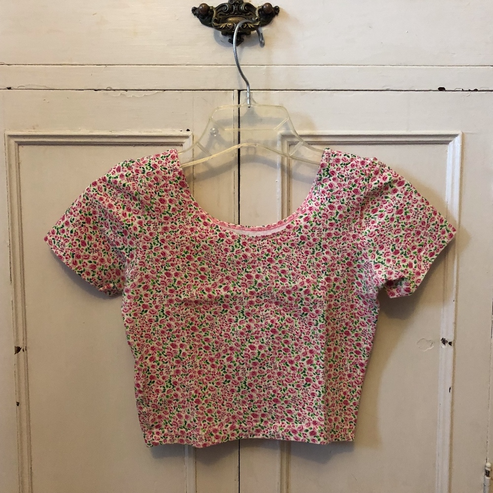 Floral Crop Top